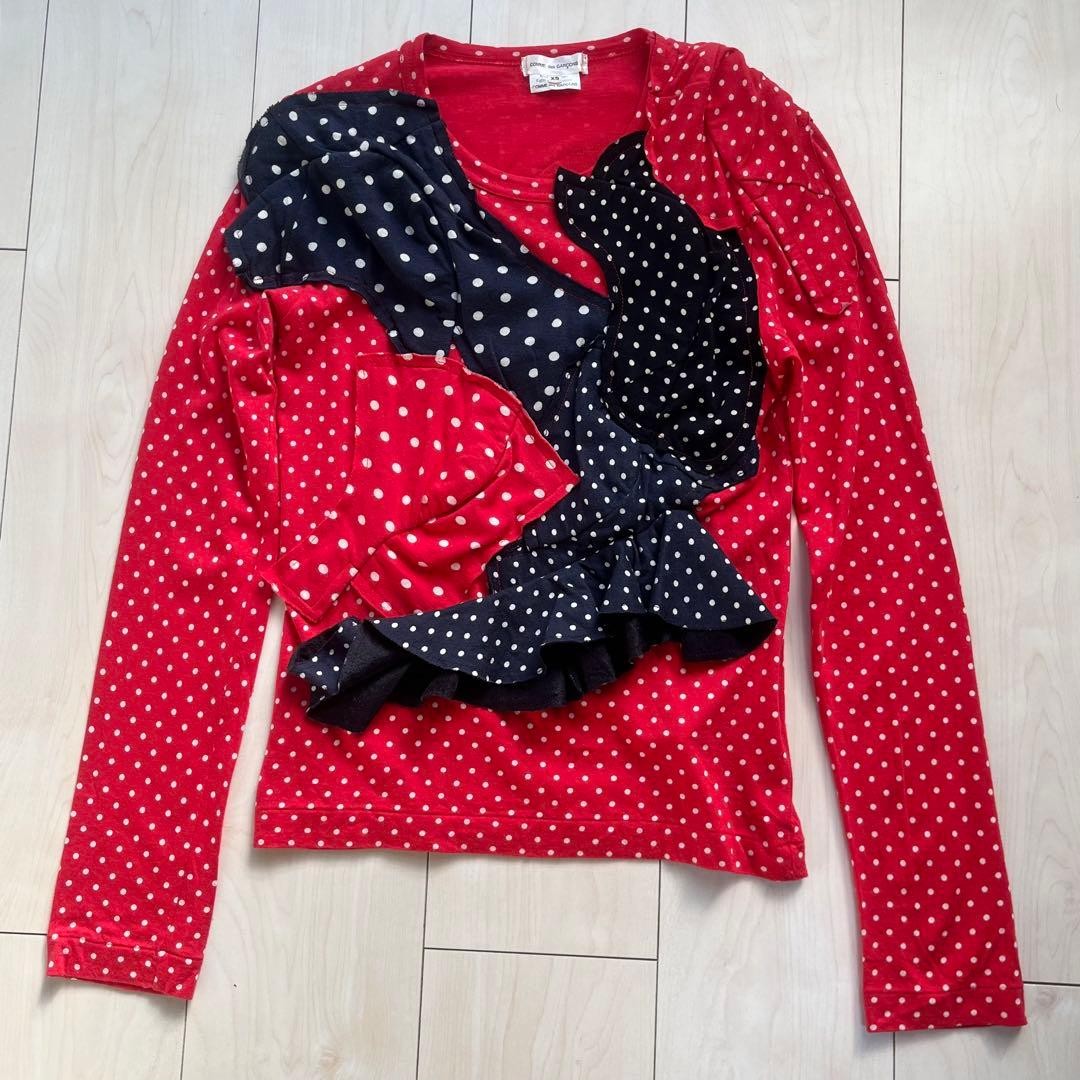 Comme des Garçons dot 3D patchwork top Japan Impo… - image 1