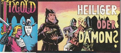  INGOLD #14 Heiliger oder Dämon?, Dargatz 1988 PICCOLO-COMICHEFT NEU