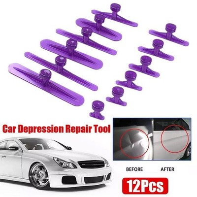 12pcs Puller Car Body Dent Quick Repair Tool Sheet Recovery Metal P8N9