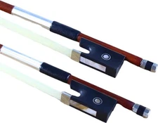 1/8 Size Violin Bow-Brazilwood Octagonal Stick | Natural Mongolian Horsehair