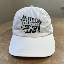 NWT Walt Disney Mickey Mouse Ear Flap Strapback Youth Hat White Disney World