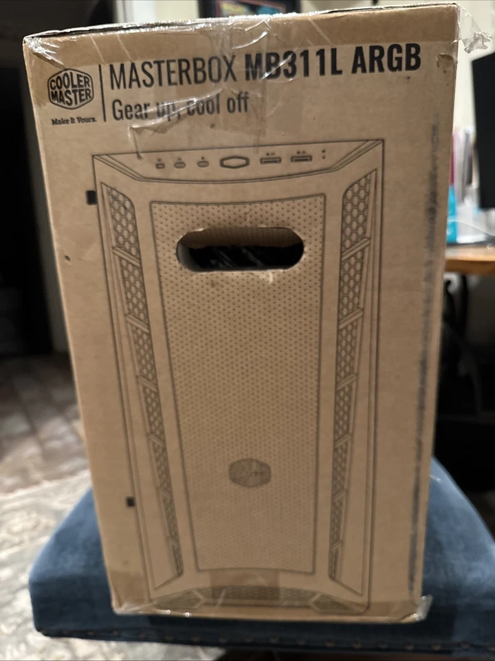 Cooler Master MasterBox MB311L ARGB Micro-ATX Case w/ 2 ARGB Fans NEW SEALED - Image 2 of 4