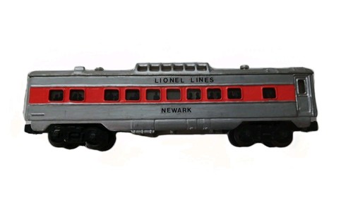 Coche de pasajeros Lionel Lines Newark calibre O 2434 plateado/rojo | Zustand: Used