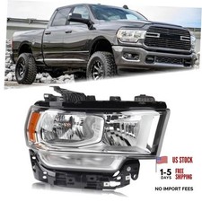 RH Chrome Halogen Headlight Assembly Fit Chrome Halogen Right Passenger Side