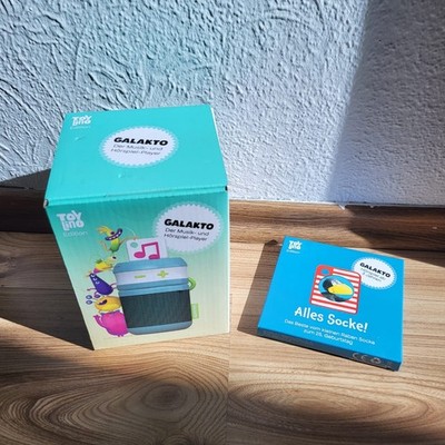 Toylino Galakto Musik Und Hörspiel Player mit Rabe Socke Token Neu unbenutzt