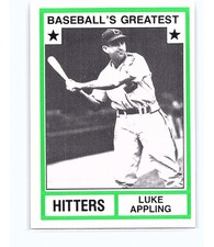 1982 TCMA Greatest Hitters Luke Appling #42