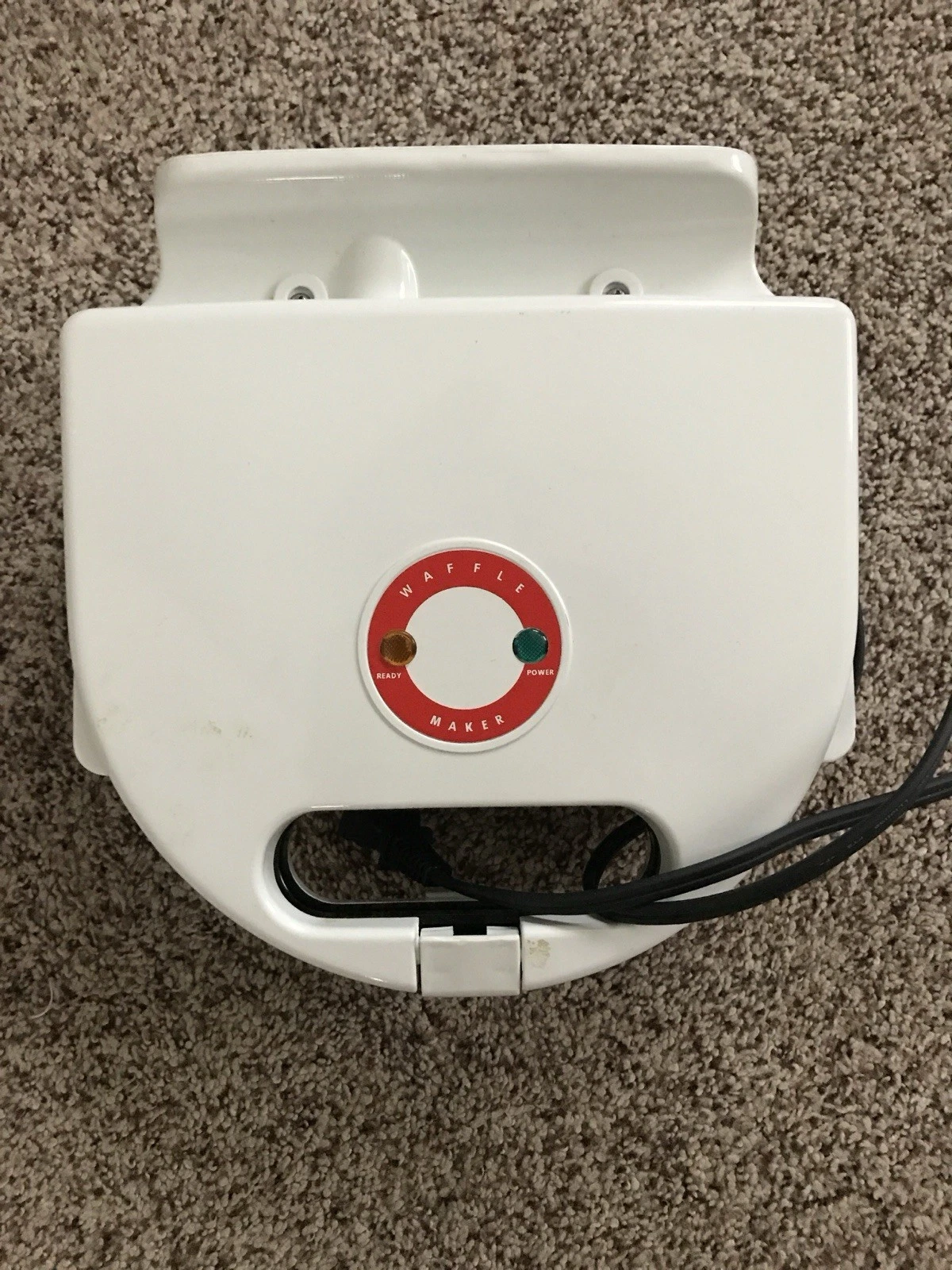 Belgian Double Waffle Maker Model TSK-245W 120V 760W Vintage 2001 White Electric
Opens in a new wind