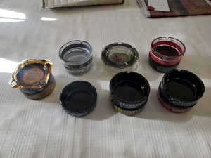 Misc Popular Casinos, Hotels Vintage Ashtrays