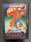 SEGA Sonic the Hedgehog 2 Sega Genesis Game, Manual Included, Platformer, NTSC