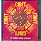 Vintage 1980 Can't Stop Board Game Parker Brothers No. 122 Sid Sackson Complete