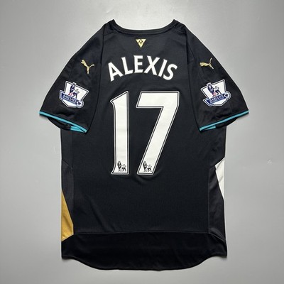 ARSENAL PUMA 2015/2016 FOOTBALL SOCCER THIRD JERSEY #17 ALEXIS