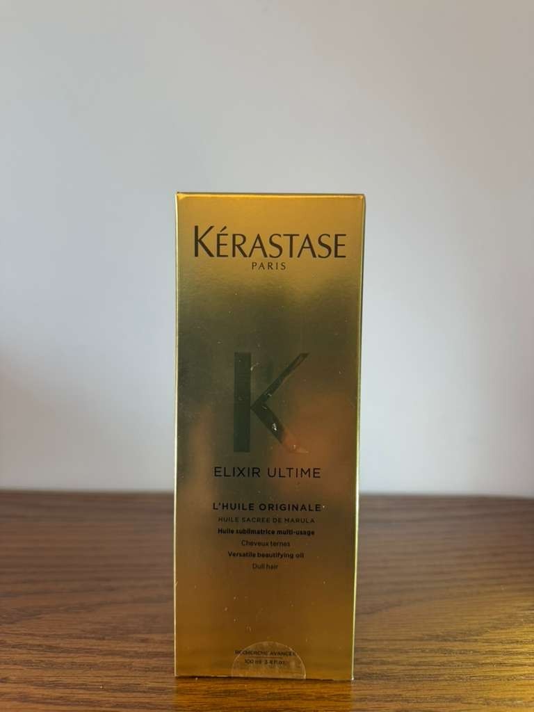 Kerastase Elixir Ultime L'Huile Originale Hair Oil 3.4oz/100ml NEW IN BOX