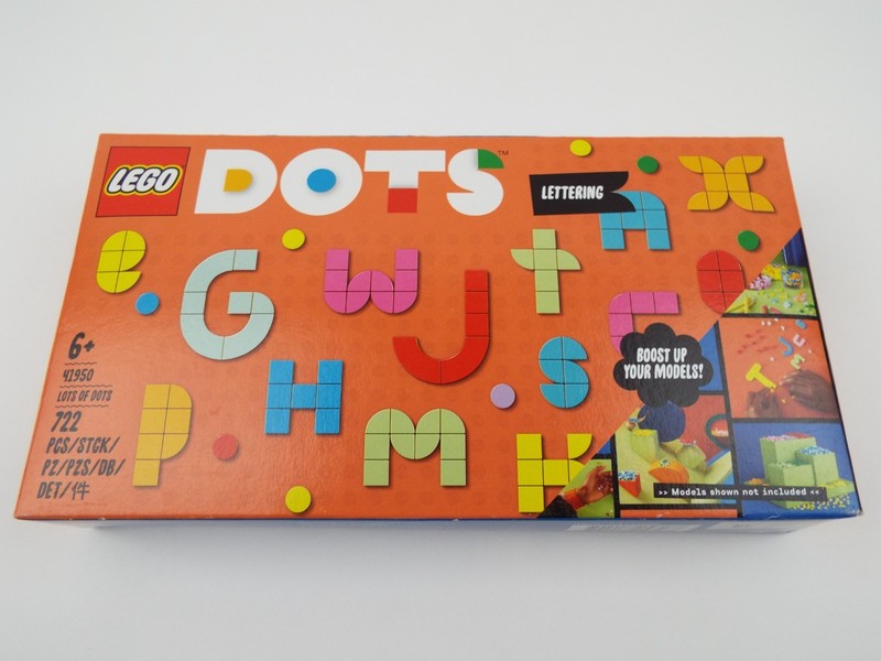 LEGO DOTS 41950 Lots of DOTS - Lettering Set (2022) NEW (Damaged Box)