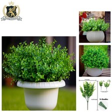 Versatile 16-Piece Artificial Greenery Set - Perfect for Weddings and Decor