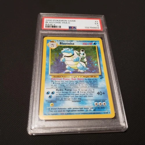 Pokemon Base Set 2 Blastoise 2 PSA 5