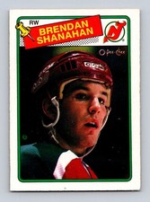 Brendan Shanahan 1988-89 O-Pee-Chee Hockey #122 New Jersey Devils RC Rookie Card. rookie card picture