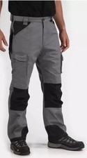 Caterpillar Men's Trademark Work Pants C172 -Grey/Black -CAT7 - New