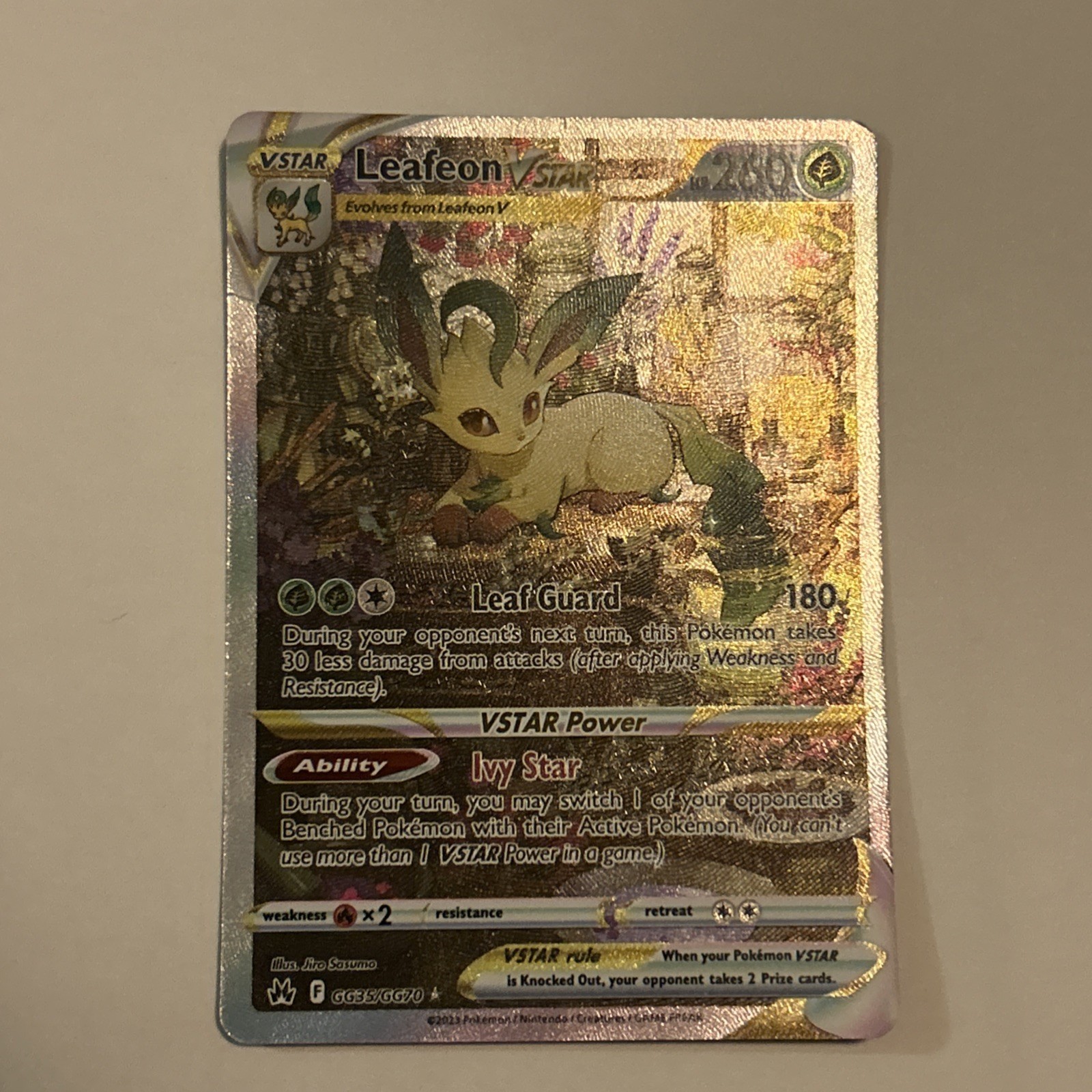 Leafeon VSTAR - SWSH: Crown Zenith: Galarian Gallery (CRZ:GG)