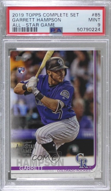 2019 Topps Factory Set All-Star Game Garrett Hampson #85 PSA 9 MINT 8d2