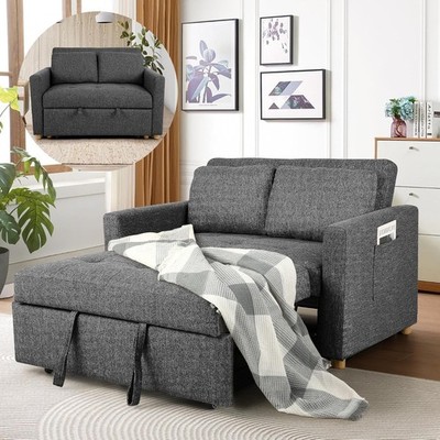 Loveseat Sofa Couch w/Drawer Storage,2 Seater 47.2'' Couches Suit for Small Space