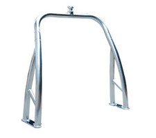 Pontoon Ski Tow Bar 43" Heavy Duty 2.25 Universal Boat Deck Mounted Pylon Tubing