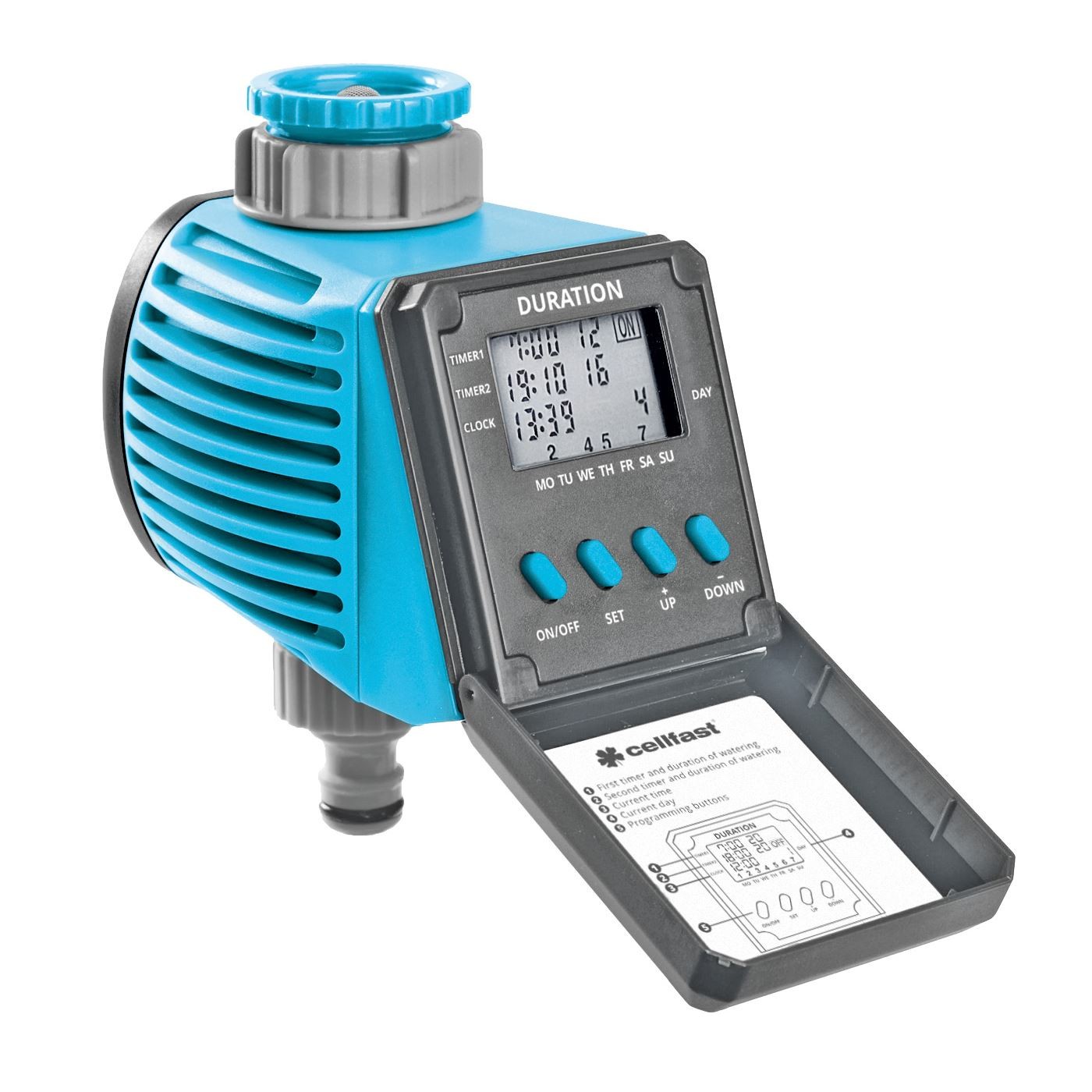 Programmable Digital Water Timer for Garden Watering Hose