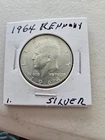 1964 Kennedy Silver Half Dollar 90% Silver Uncertified circulated
