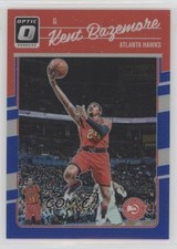 2016-17 Panini Donruss Optic Blue Prizm 49/49 Kent Bazemore #37 s7f