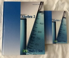 Math u See Algebra 2 Instruction Manual & DVD...