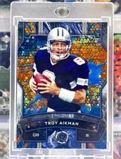 2025 Topps Troy Aikman - Blue Orange Disco Refractor - Dallas Cowboys