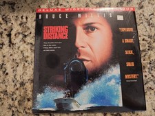 Striking Distance Laserdisc, 1994 with Cellophane Vintage 90s Action Movie