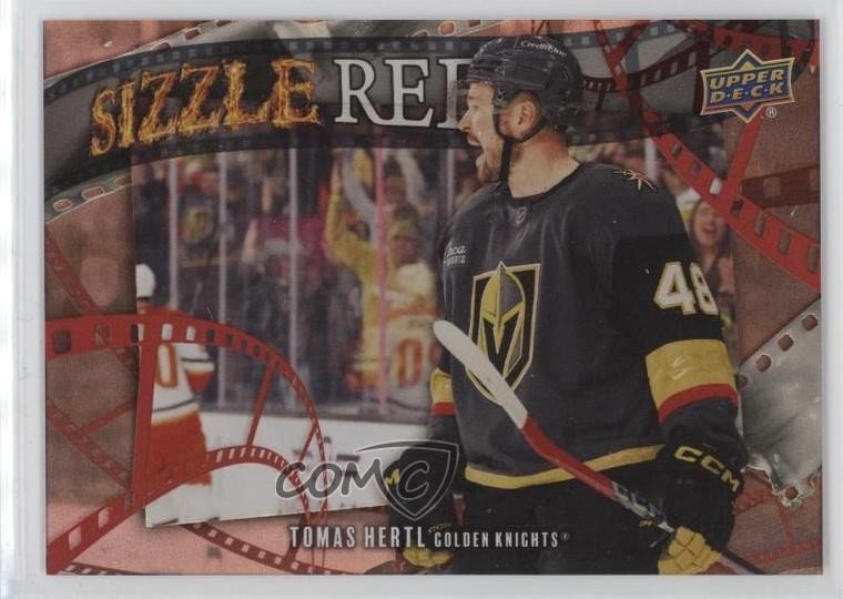 2025-26 Upper Deck Series 2 Sizzle Reel Red 178/199 Tomas Hertl #SR-58