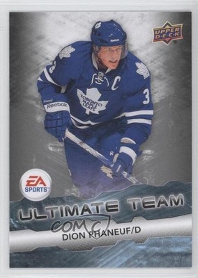 2011-12 Upper Deck EA Ultimate Team Dion Phaneuf #EA12 0m8