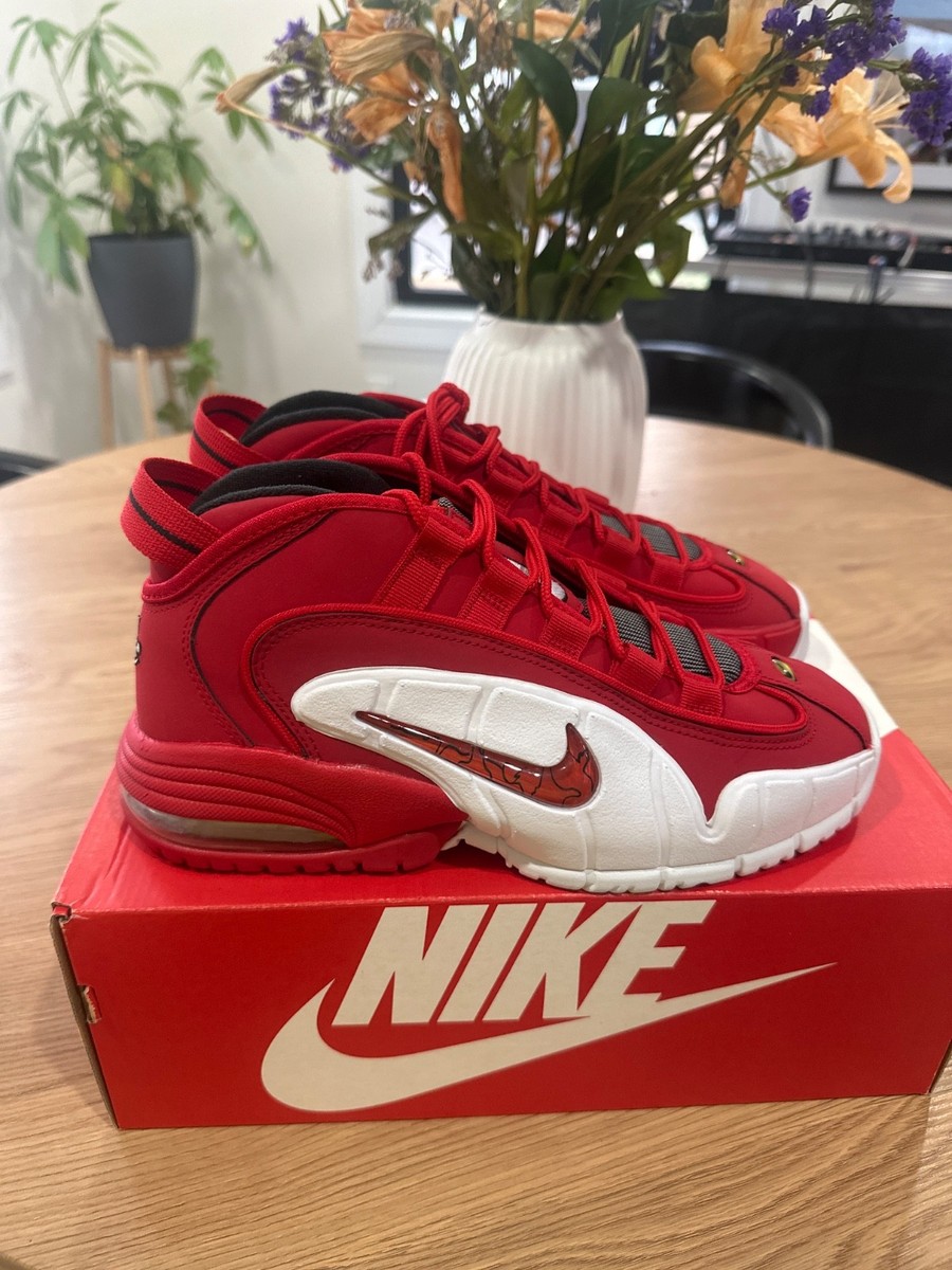 Size 8.5- Nike Air Max Penny 1 University Red | eBay