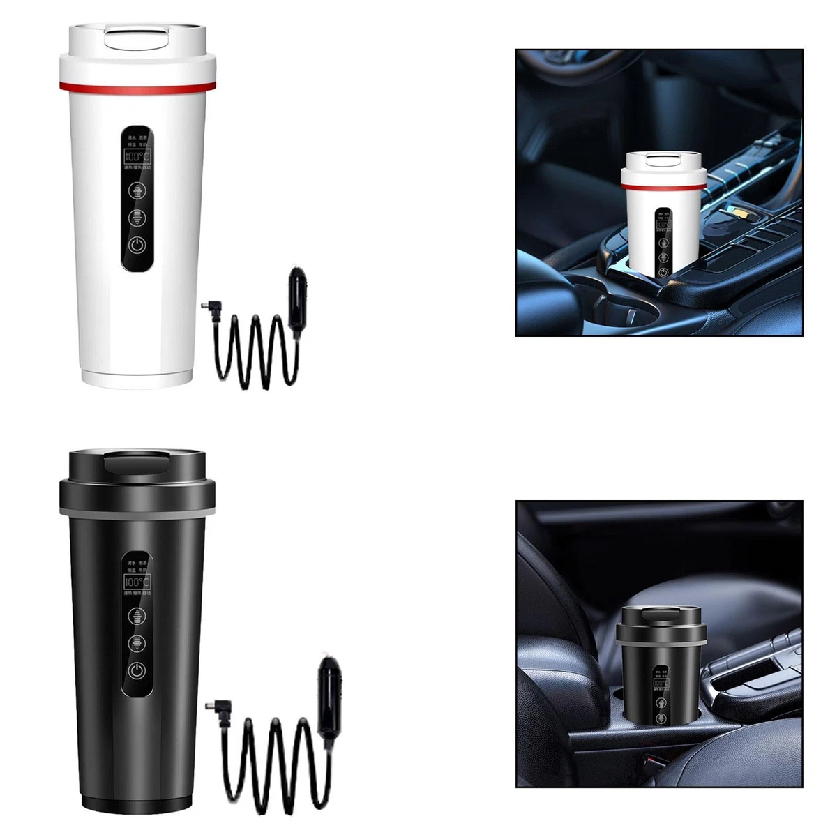 Caffettiera Elettrica 600 Ml, 600W, Bollitore In Acciaio Inox E ABS, Spina UE, Per Caffè, Latte E Tè - 3