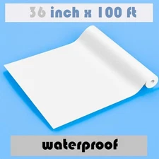 Matte Photo Peel Sticker Paper roll Printable Adhesive Vinyl Waterproof 2 inch