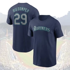 🔥BEST CHOICE! 2025 Cal Raleigh Big Dumper #29 Seattle Mariners Name & Number