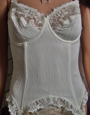 Prima Donna DEAUVILLE Torselett / Corsage   Vintage Rarität   Farbe: Naturel