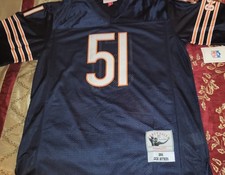 Chicago Bears 1966 Dick Butkas Throwback Jersey Size Large