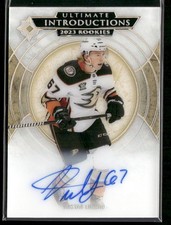 2023-24 Ultimate Collection - Introductions Autographs Tristan Luneau #UI-19 RC