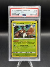 Decidueye - (Prerelease) SWSH035 SWSH: Darkness Ablaze stamped Promo Holo PSA 9  on eBay
