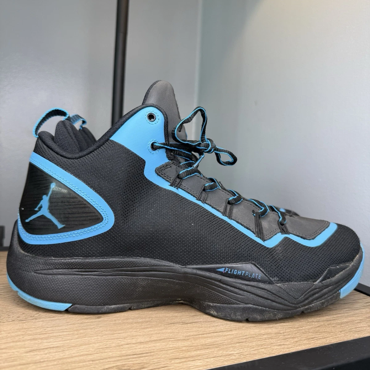 Men\'s Nike Super Fly Jordans Black and Blue Athletic Shoes Jordan Super.Fly 4 JCRD Blue for Sale | Authenticity  main image 2