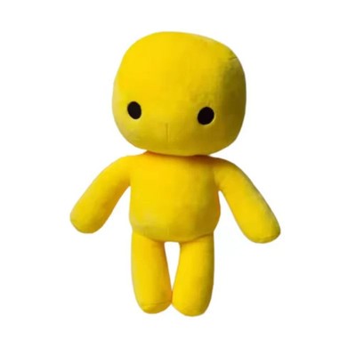30cm Wobbly Life Plush Toy, Yellow Game Character Doll, Gift for Fans & Kids