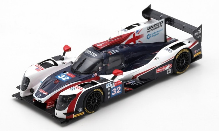 Ligier JS P217 Gibson 32 Le Mans 2018 voiture miniature de collection Spark 1 43