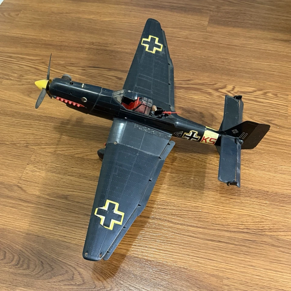 Vintage Cox Thimble Drome Ju 87 Stuka .049 Control Line Airplane Untested - Image 2 of 4