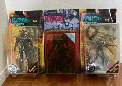 Fewture Models Action Figure Devilman Zann Zannin Welbas Set of 3pc F/S FEDEX