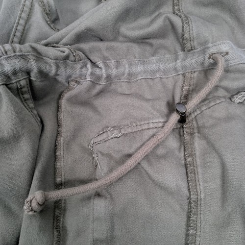 Free People Not Your Brothers Surplus Jacket Medium Army Green Military Utility - Picture 17 of 18