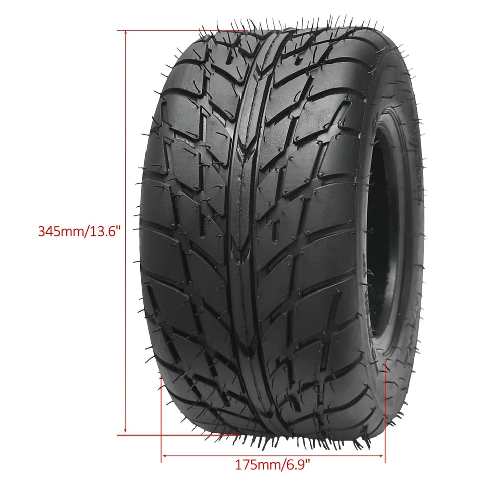 16x8-7 16x8x7 Road Tyre Tire Tubeless 4PR 16x8.00-7 for ATV Quad Lawn Mower UTV - Image 2 of 4