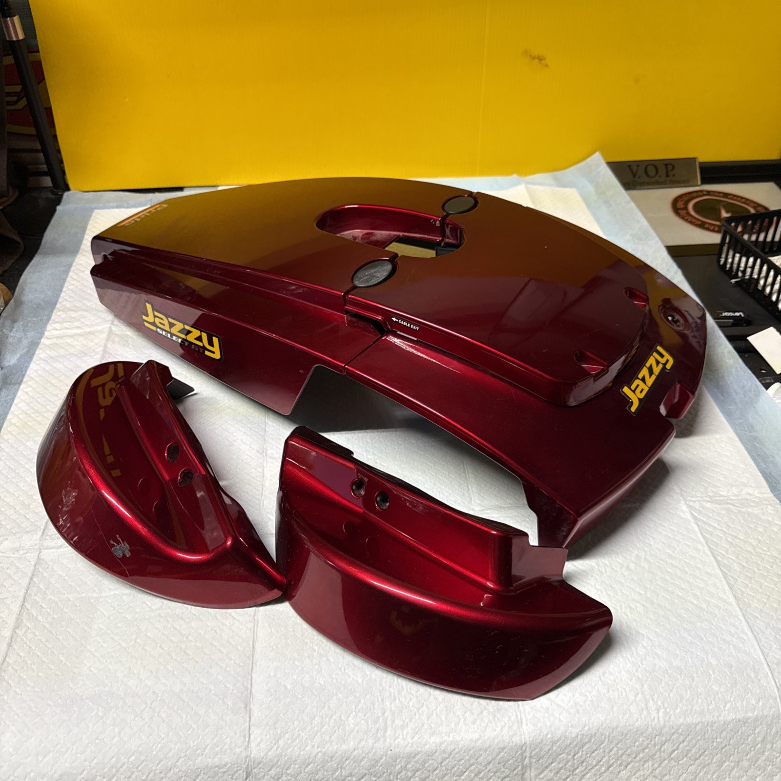 Complete Set JAZZY Select GT Plastic Shroud Body Kit Elite/ES/6/GT Pride NICE!