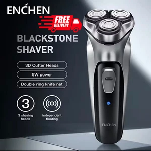 ENCHEN Rasoir rotatif électrique 3D Lavable USB-C Hommes à charge RasoirPro